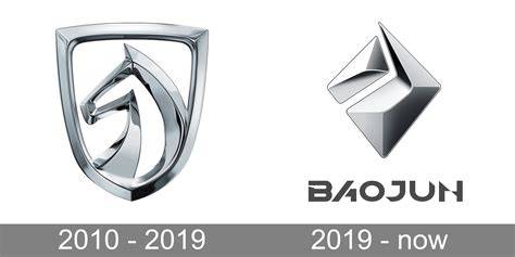 Baojun logo se stylizovaným koněm na štítě