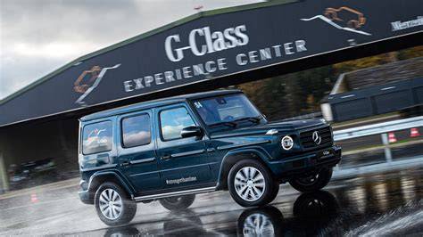 Mercedes G-Class Experience Center mapy a grafika