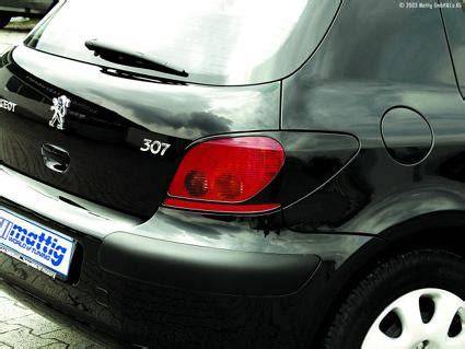 ilustrace zadních světel peugeot 307