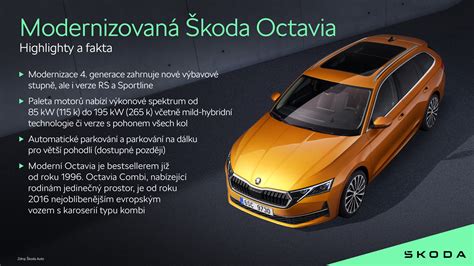 Infografika: varianty modelu Škoda Octavia