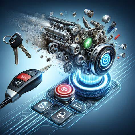 grafická ilustrace mechu v automobilovém systému