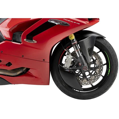 Schéma: Panigale V4 S - výkonnostní a aero prvky