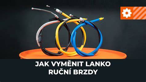 Infografika: Princip lanka ruční brzdy