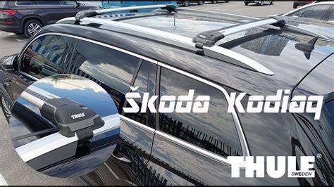 Schéma montáže WingBar Edge na Škoda Kodiaq
