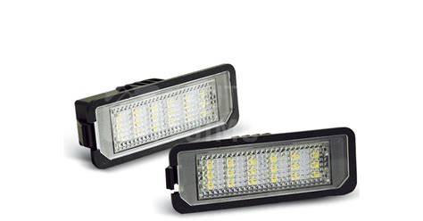 LED osvětlení SPZ na zadním nárazníku Mercedes-Benz