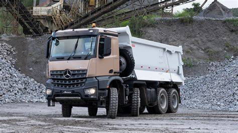 Mercedes Arocs Loader technické úpravy na podvozku