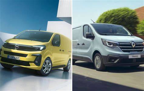 Infografika: Rozložení verzí Opel Vivaro a Renault Trafic