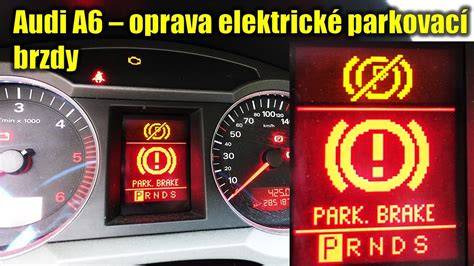 schemat detekce ABS a ruční brzdy