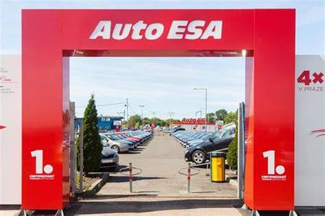 pobočka autobazaru Auto ESA Brno exteriér
