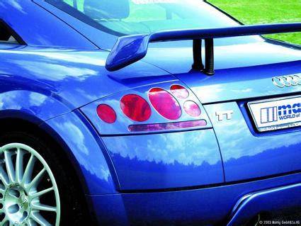 ilustrace zadních světel Audi TT a jejich součásti