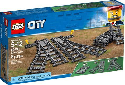 přehledná ilustrace LEGO vlakové dráhy a návody