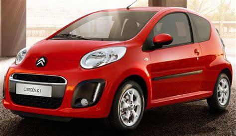 infografika o vozu citroen c1 provoz a parametry