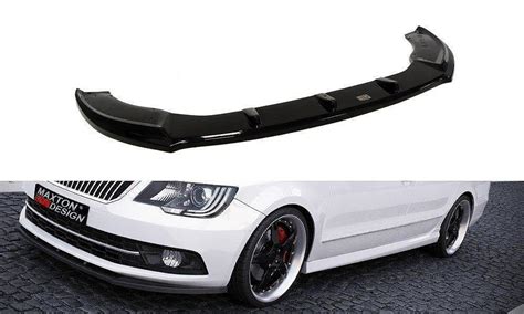 spoiler předního nárazníku Škoda Superb II