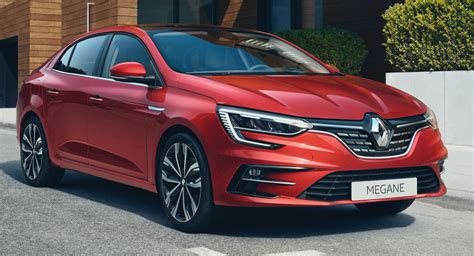 Renault Megane Sedan design vizuál (infografika)