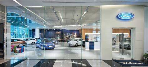 Ford vozy showroom informativní mapa