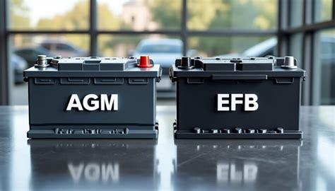 technologie autobaterií AGM EFB přehled