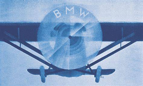 BMW historické logo a vrtule na nádrži
