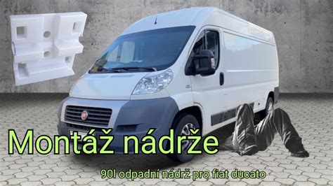 Fiat Ducato nosník podélný a montáž