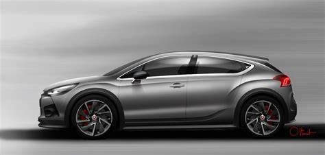 Citroën DS4 Racing Concept - ilustrační nástřel