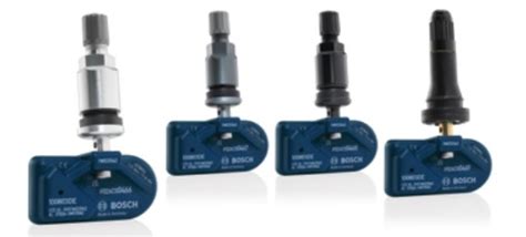 Rozložení TPMS senzorů na různých kolech
