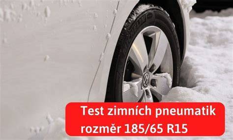 vizuální srovnání zimních pneumatik 185/65 R15