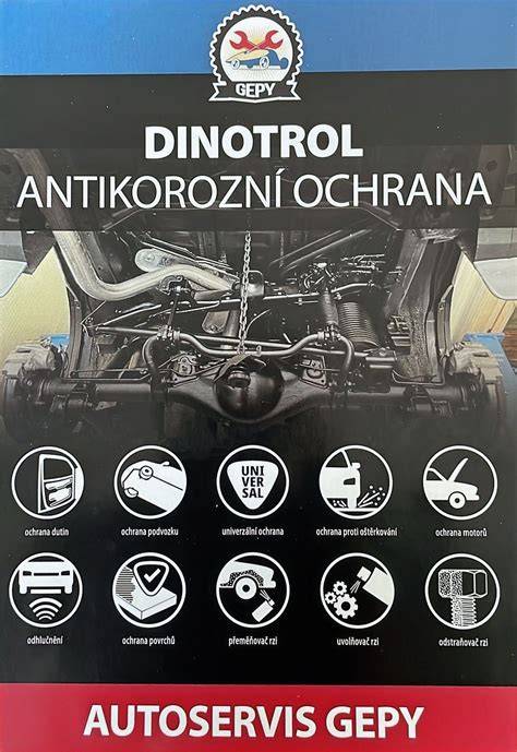 nástřik podvozku DINITROL v servisu
