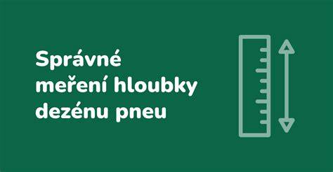 grafika s hloubkou dezénu a mincemi pro měření