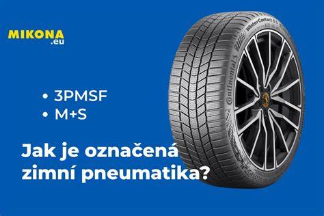 Firestone zimní pneumatika na zasněžené silnici