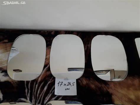 skla do zpětných zrcátek a komponenty