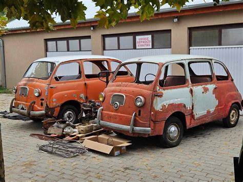Automotivní prostory s díly Fiat
