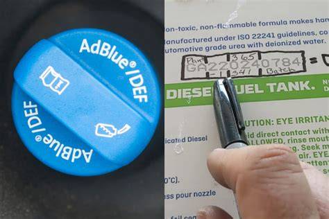 AdBlue systém a jeho součásti v Citroën