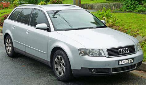 Rozměry pneumatik pro Audi A4 Avant 2002 (8E5, B6)