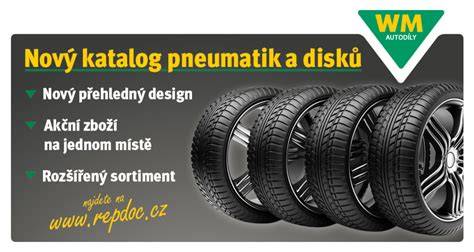 přehledný katalog pneumatik a disků