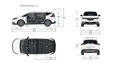 kufr Renault Espace objem a uspořádání
