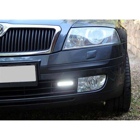 modrobílé denní svícení pro Opel obrázek
