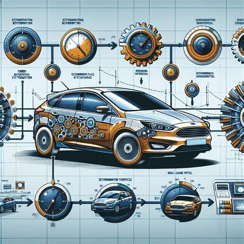 infografika postupu výměny silentbloků Ford Focus