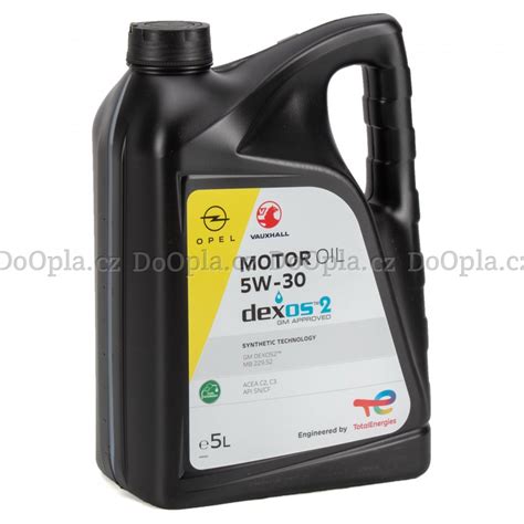 lahve 5 litrů motorového oleje dexos2