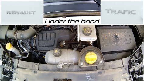 Renault Trafic engine bay diagnostic notes