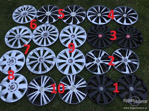 kryty kol fiat 14 a 15 palců
