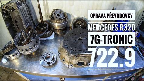 infografika o rozložení převodovky 7G-TRONIC