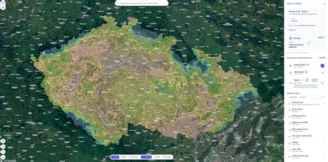 interaktivní mapa STK a registrace vozidel