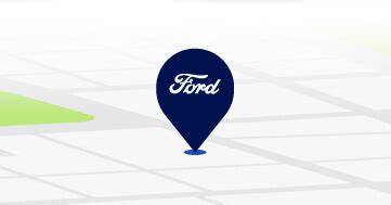 mapa autovrakovišť Ford