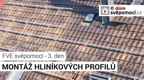 Infografika: Schéma uchycení HV0340 pod střešní lem a propojení s KIT HV0110