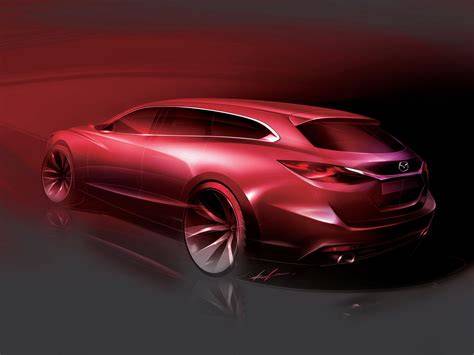 Mazda6 Wagon exteriér design Kodo