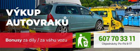 výkup autovraků ceny náhradní díly