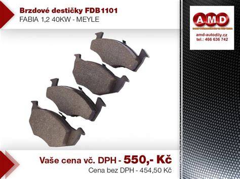 brzdove desticky fabia ilustrace rozlozeni