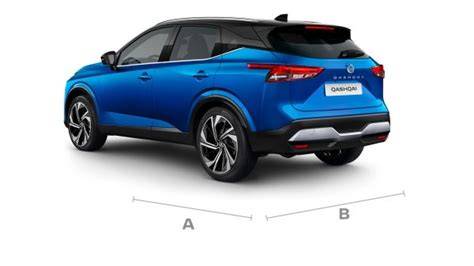 Nissan Qashqai rozměry - plánek a interiér