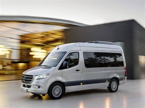 Infografika rozměrů Sprinter Tourer