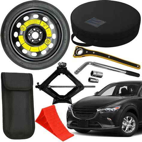 dojezdové kolo Mazda CX-3 kufr uspořádání