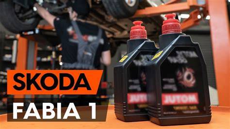 Infografika převodovky a oleje Fabia